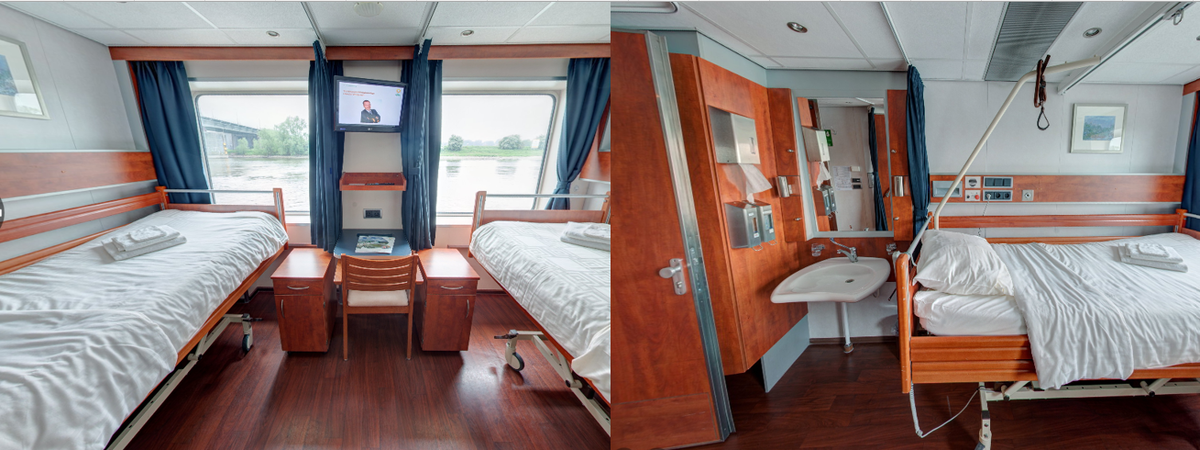 Оборудование двухместной каюты