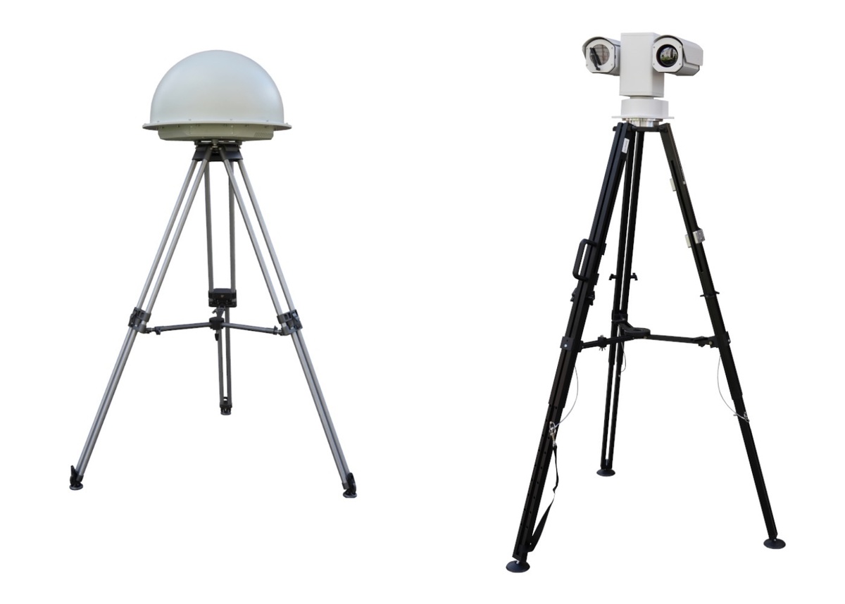 Антидроновый комплекс «Радон-О»: модуль радиомониторинга «Терней-М» и модуль видеоаналитики «Неман». 