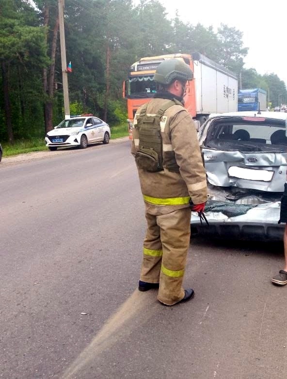 Фото: противопожарная служба Курской области