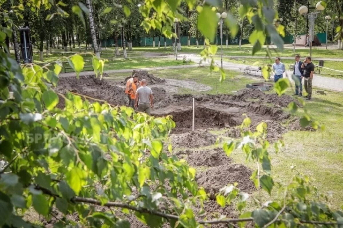    В Брянске приступили к строительству памятника пограничникам