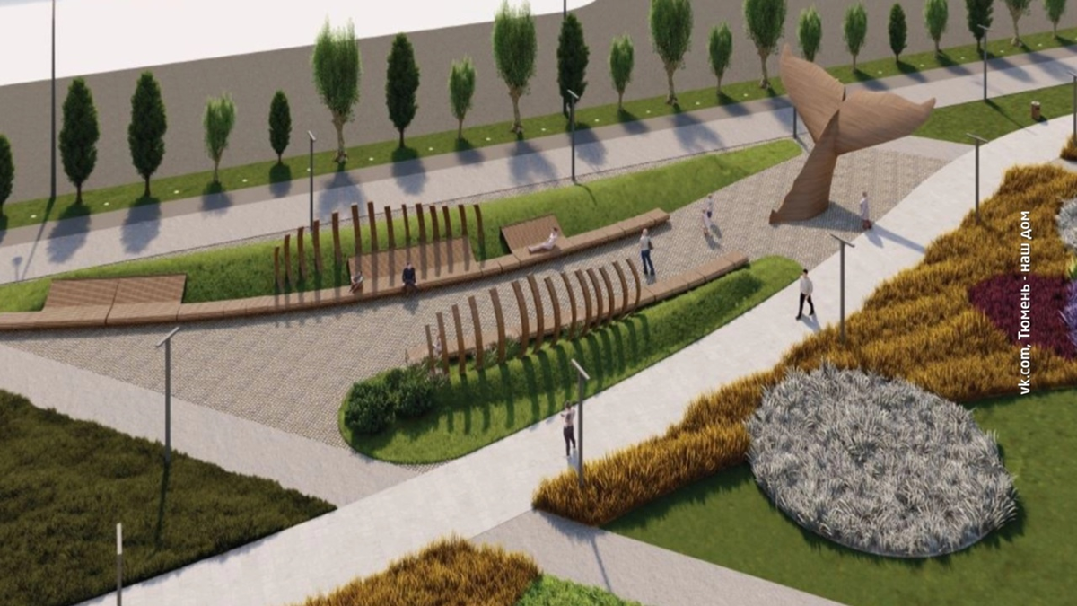 Тема будущего сквера - сказка Петра Ершова "Конёк-Горбунок"  