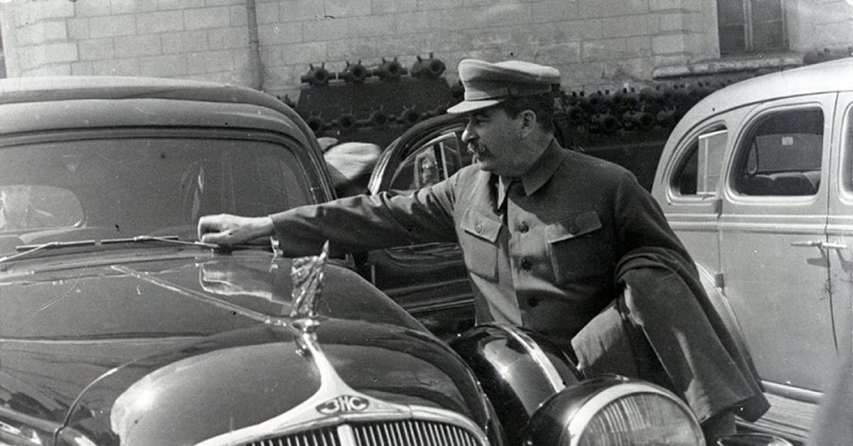 ЗИС-101 и И.В.Сталин