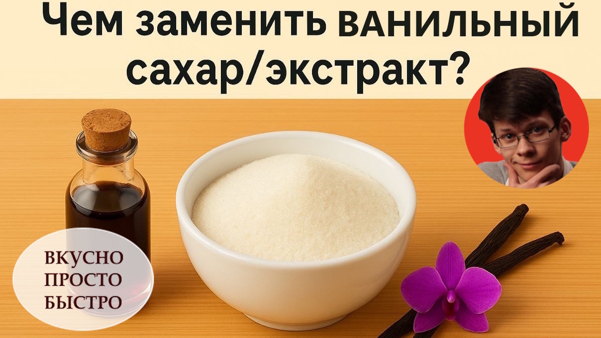 Чем заменить ванильный сахар/экстракт - Вкусно Просто Быстро