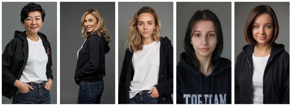 Фото сгенерированные ИИ для резюме
