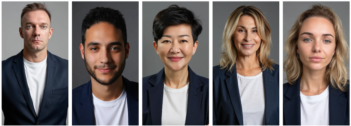 Фото для резюме с помощью ИИ - PortretPro.ru.