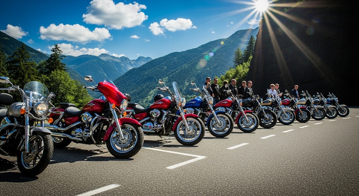 Экскурсия на байке на Красную Поляну и Розу Хутор