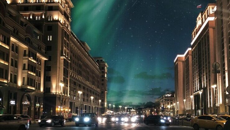    Увидеть северное сияние смогут в основном жители Центрального региона. Фото: freepik
