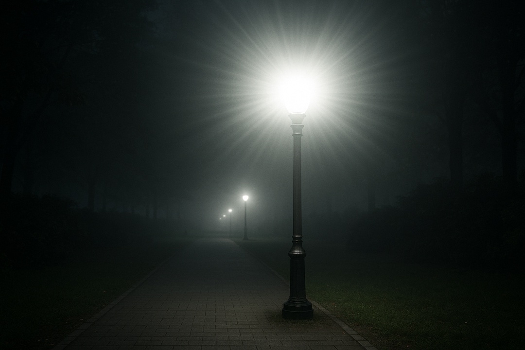 Резкий ослепляющий свет, который мешает чувствовать себя комфортно.