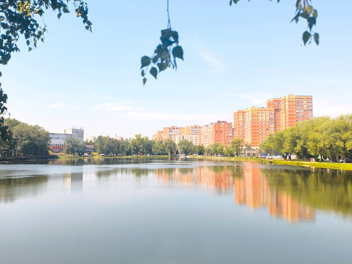 Городской пруд.