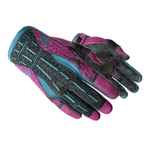 
 Экстраординарные перчатки — синтетика, выполнены в ярко‑розовых и голубых оттенках. Вид спортивный, но дорогостоящий и стильный.