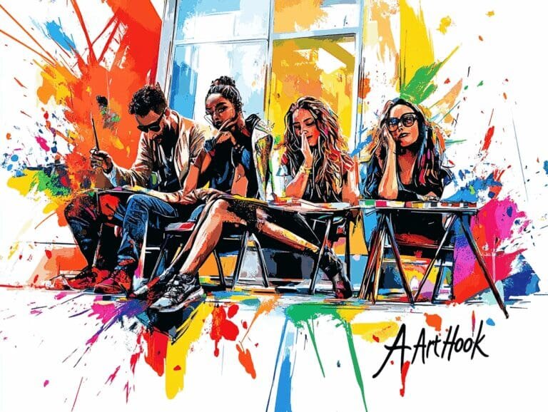    Мастер-класс по рисованию на корпоративе: как создать команду мечты и вдохновить сотрудников на совместное творчество Art-Hook.Ru