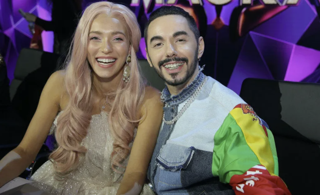 Регина Тодоренко и Тимур Родригез. 