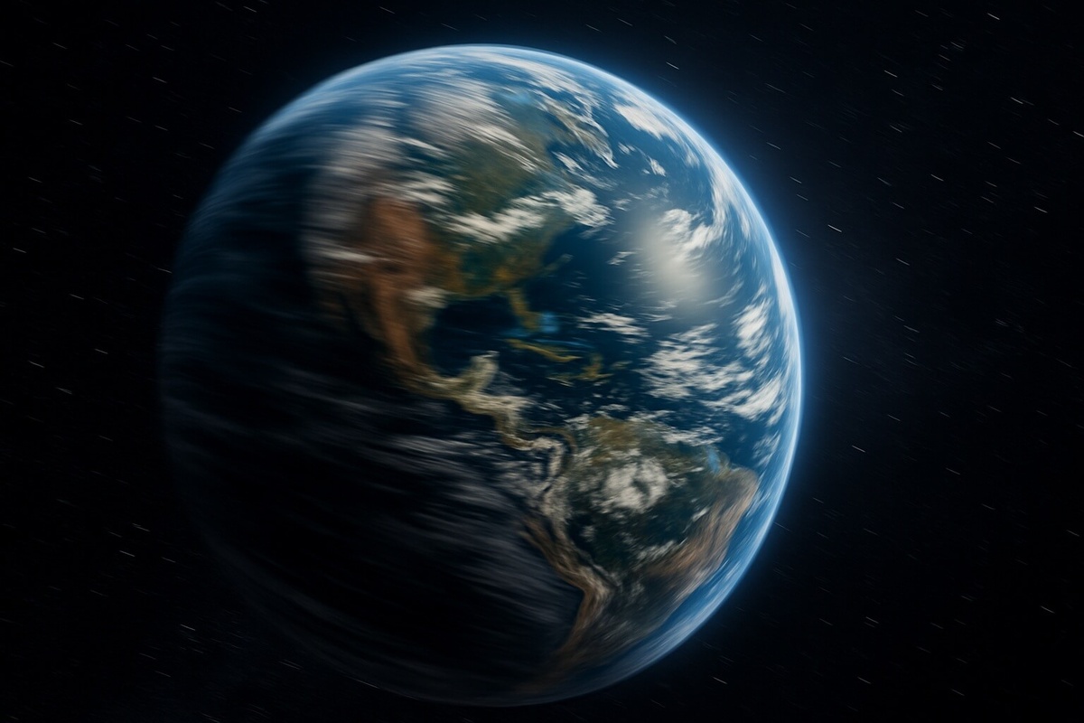    Иногда Земля начинает вращаться быстрее, и дни становятся короче на миллисекунды