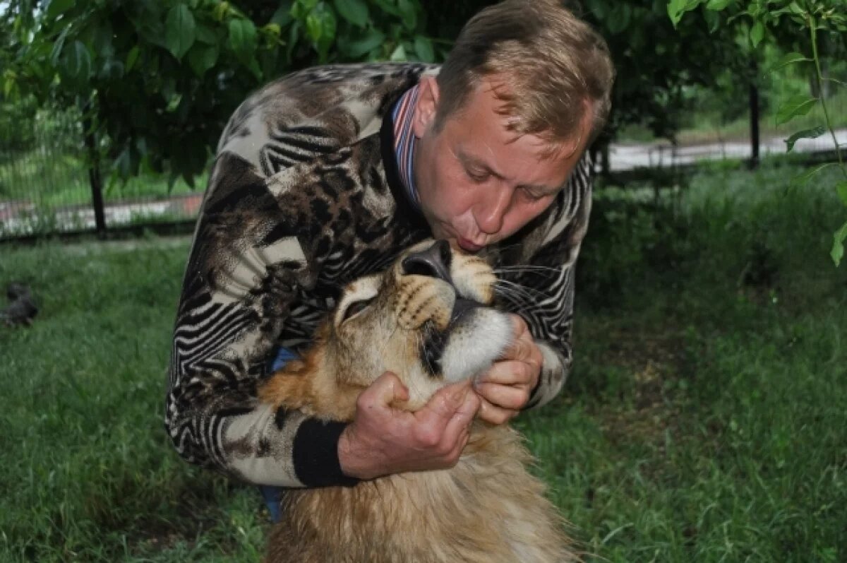    Директор «Тайгана» Зубков о происшествии со львом: «Я нарушил расстояние»