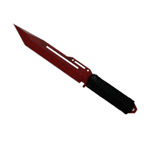 
 Тактический нож‑паракорд с эффектом паутины на красном фоне — ультра‑редкий Covert с шансом выпадения ~0.26%.