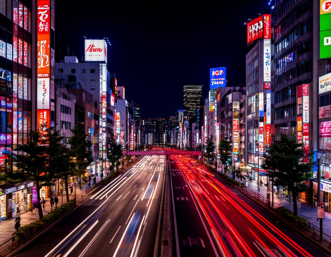 Ночной Токио