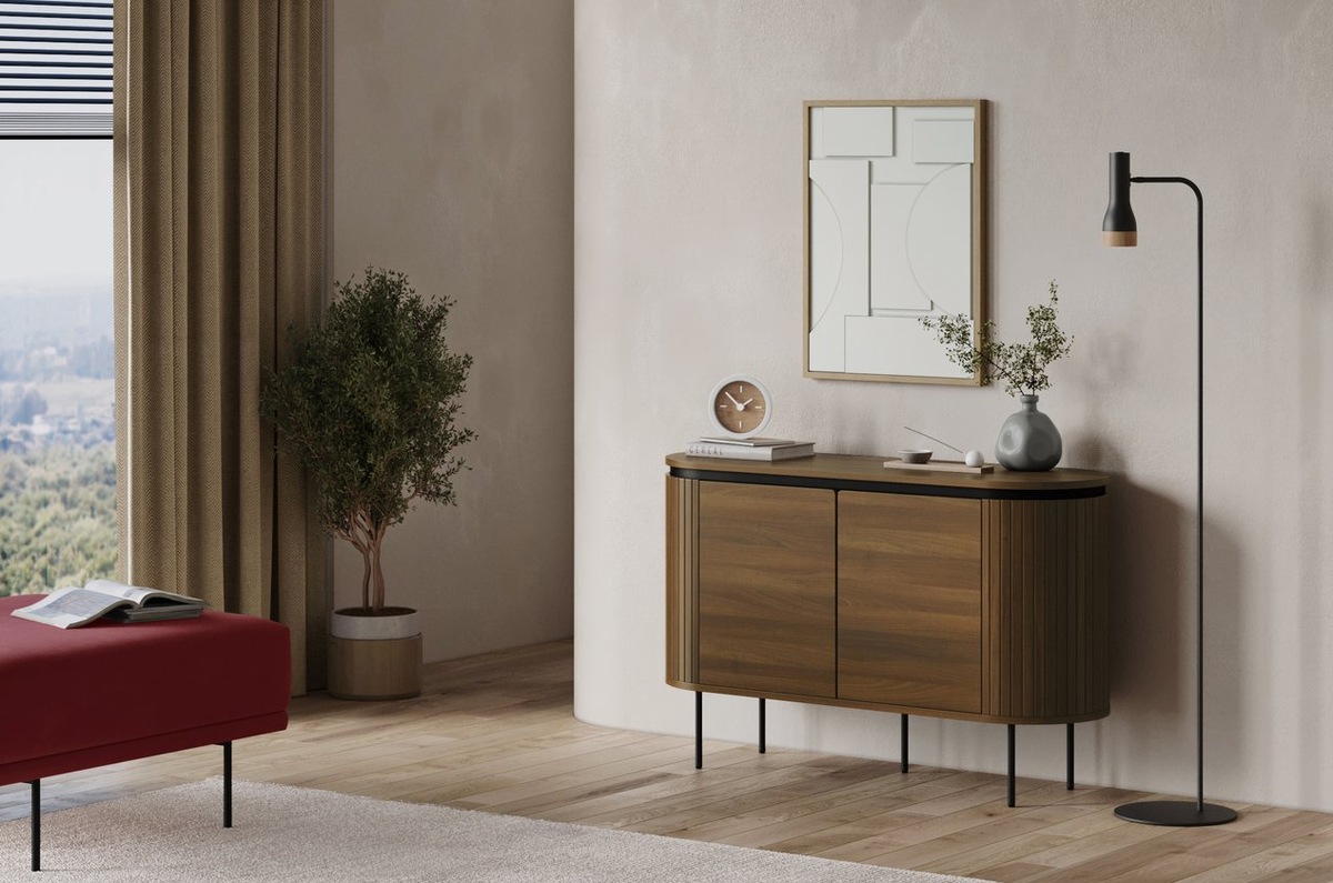 Тумба Кэрнс-1 Walnut от бренда divan.ru