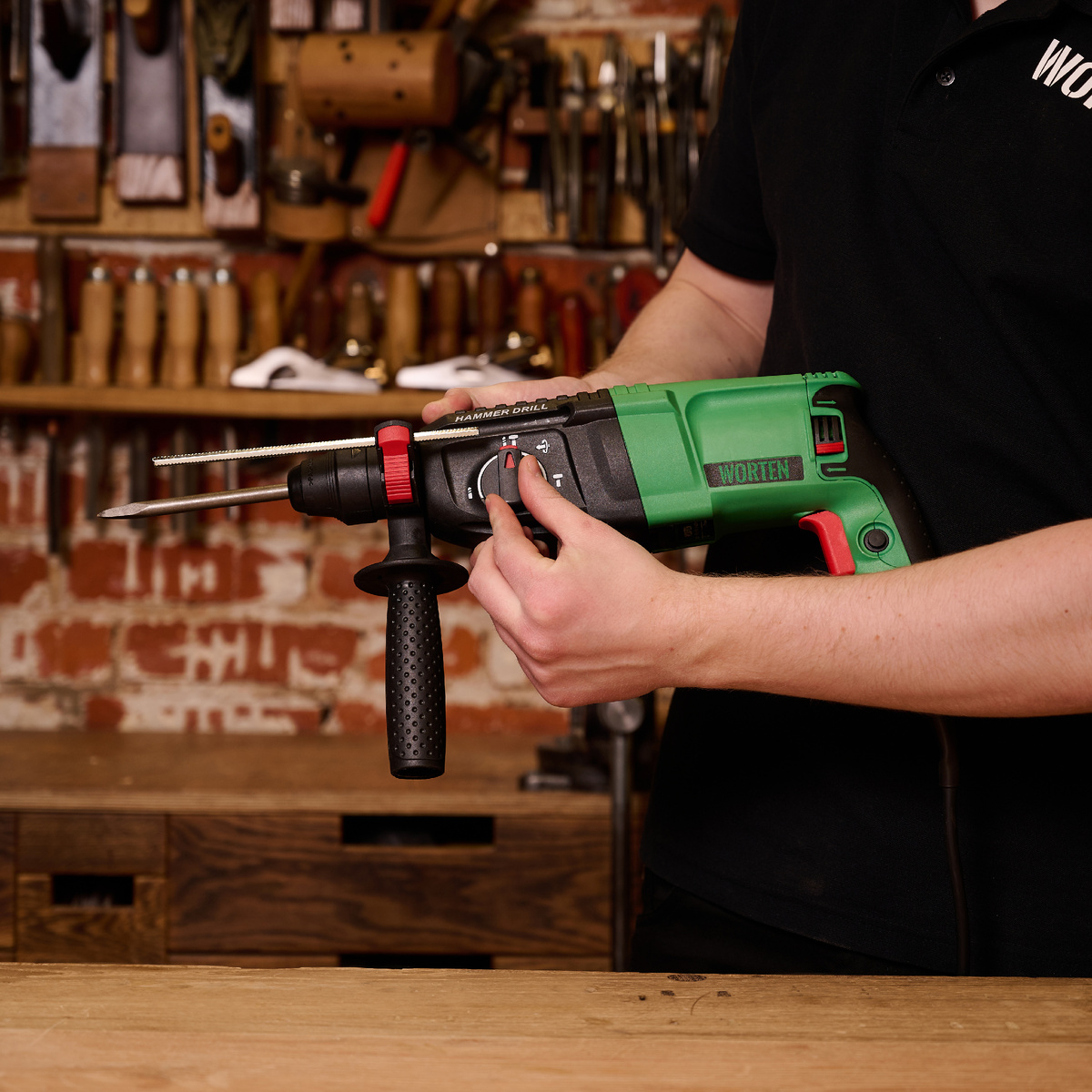 Перфоратор WORTEN SDS-plus 1000 Вт — Мастер на все руки