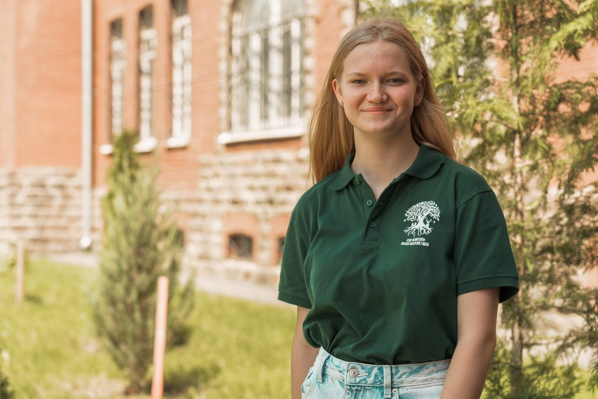 Студентка Вологодской ГМХА имени Верещагина Юлия Черватенко