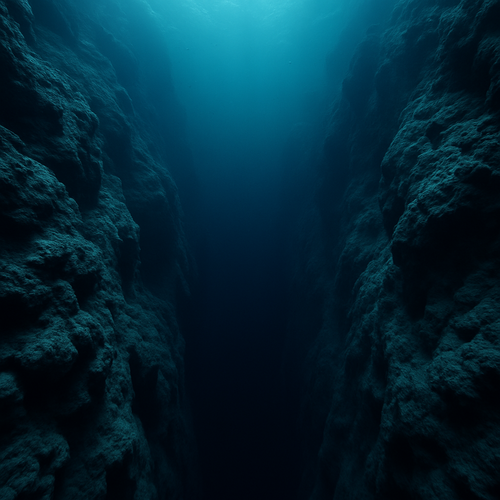 Марианская впадина, ИИ, получилось похоже