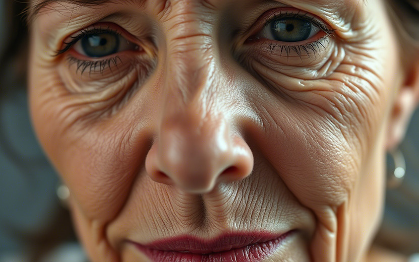  Сухость кожи может сигнализировать о недостатке воды в организме. Фото: сгенерировано нейросетью