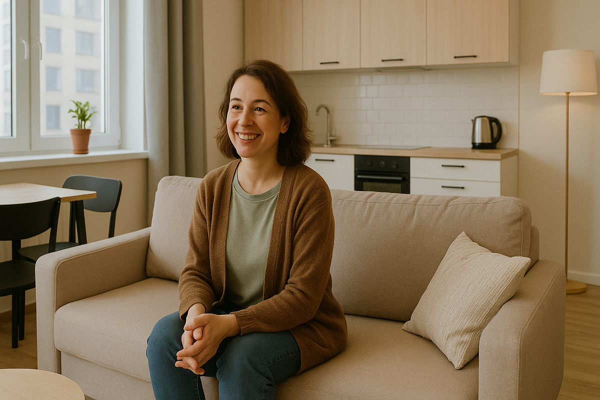 Студия после развода, новая жизнь