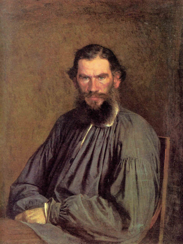 И. Крамской, Портрет писателя Льва Николаевича Толстого (1873). Артикул: 138345