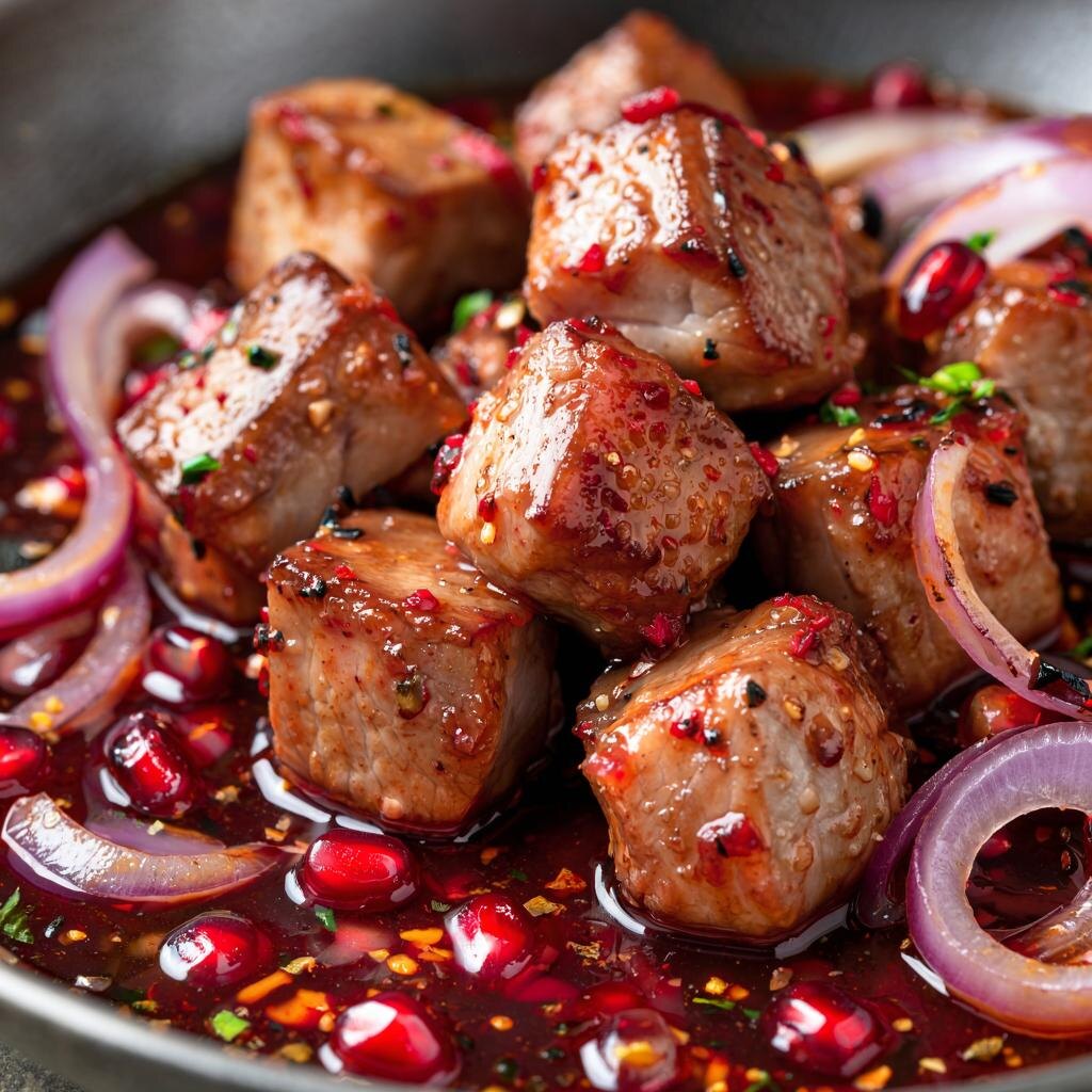 Рубиновое соблазнение: Гранатовый маринад, от которого пальчики оближешь!