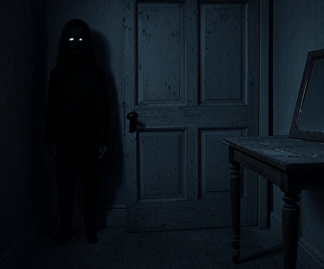 за запертой дверью