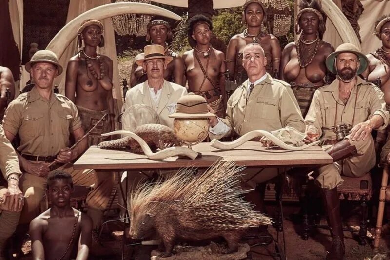 "Будь я сенегальцем, мои дети были бы черно-синие"(с) Фото: YouTube / Rammstein - Ausländer