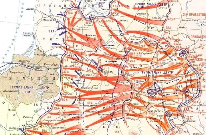 Операция Багратион. Источник: севлайф.ру.