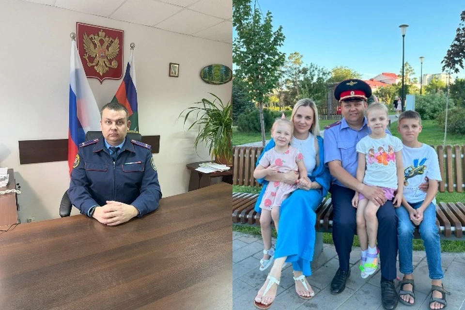 На работе он - великолепный сыщик, а дома - муж и папа. Фото: Владимир Суров.