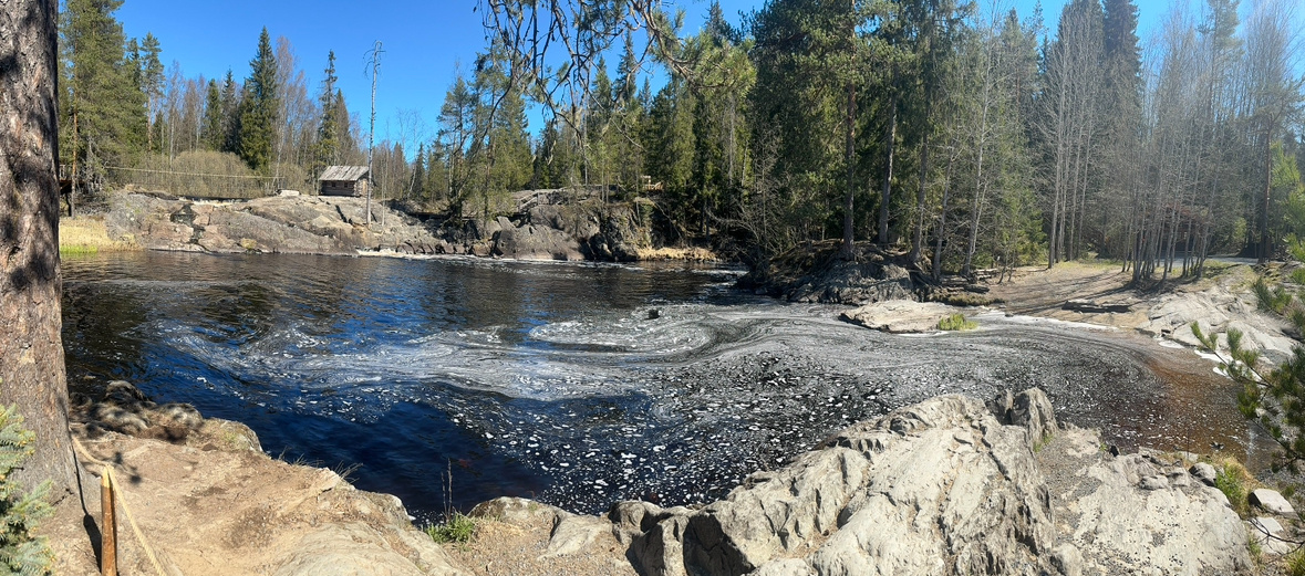 Водопады Ахвенкоски