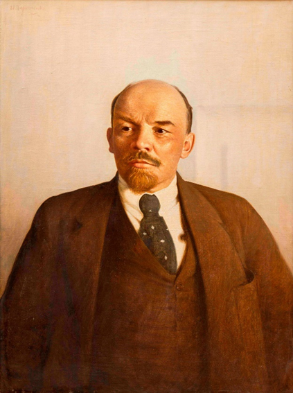 Портрет Владимира Ленина кисти Ивана Пархоменко