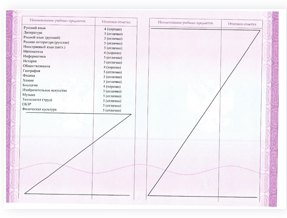 Так мой "двоечник" закончил 9 класс, по моим предметам у него 5,4. 