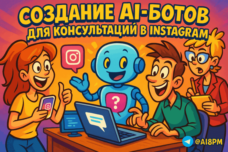    Ищете способы улучшить общение с клиентами в Instagram? Узнайте, как чат-боты и нейросети могут автоматизировать ваши консультации и повысить поддержку подписчиков! AI8PM