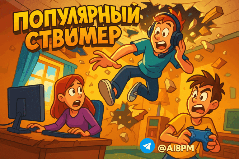    Что произошло с популярным стримером, когда он провалился сквозь потолок во время трансляции? Узнайте об этом вирусном инциденте! AI8PM