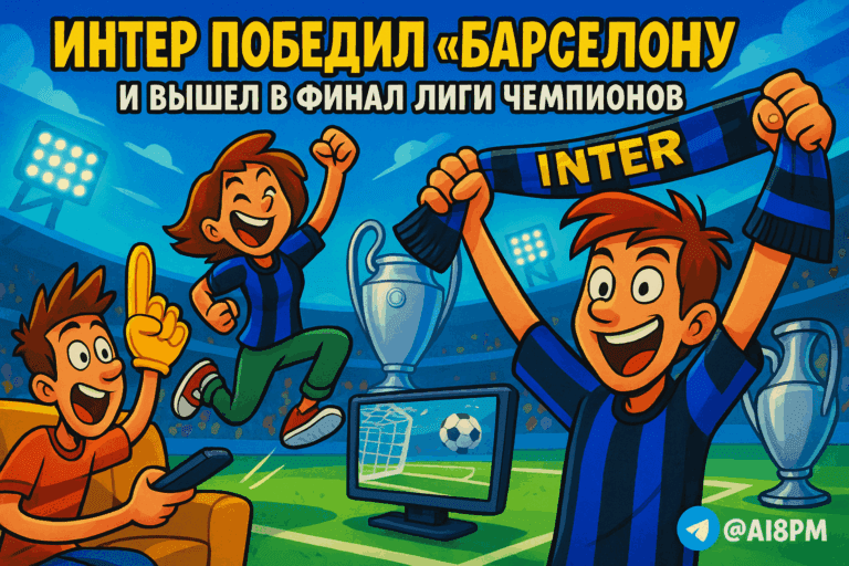    Готовы к захватывающему поединку? Узнайте, как «Интер» воплотил мечты в реальность и одержал победу над «Барселоной» в финале Лиги чемпионов! AI8PM