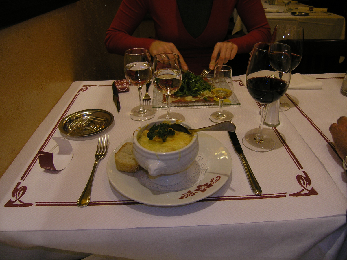 Луковый суп.