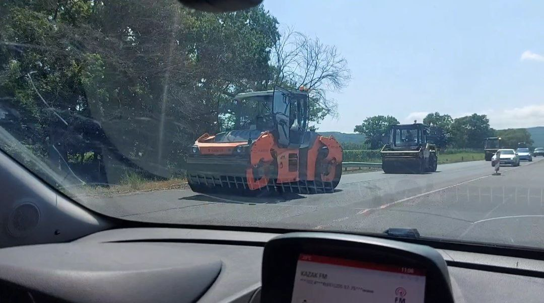 Ремонт дорого Новороссийск-Анапа.
