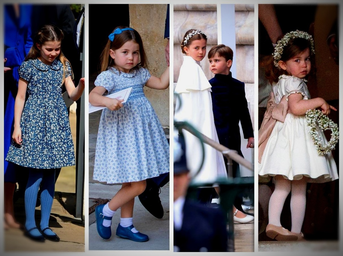 Будущая икона стиля принцесса Шарлотта