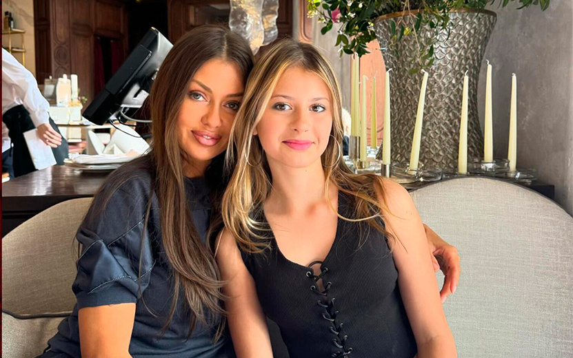  Виктория Боня и дочь Анджелина Летиция. Фото: соцсети телеведущей