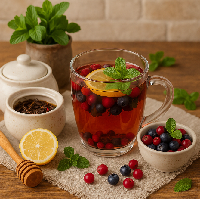 Иван-чай с ягодами рецепты от Дарики
