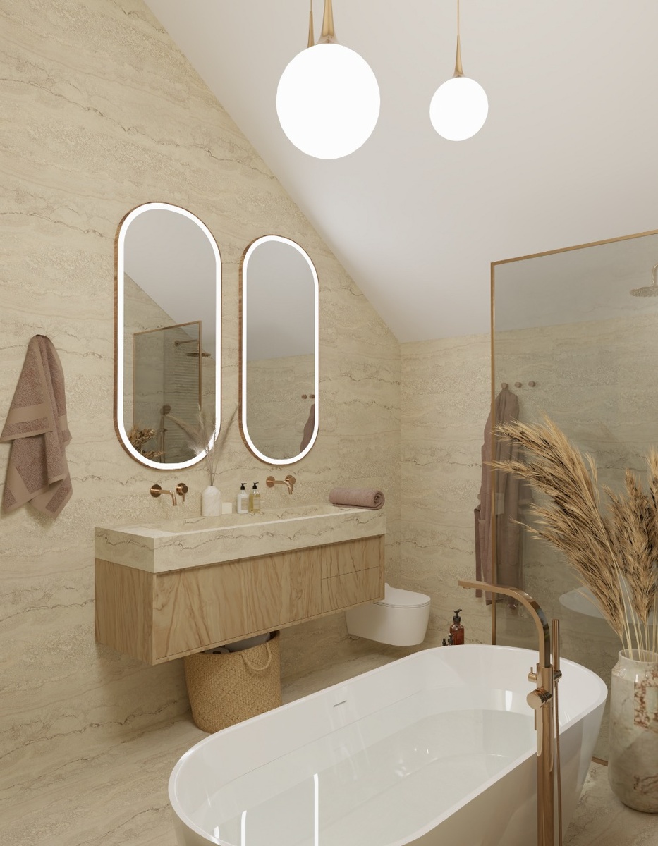 Стиль джапанди в дизайне ванной комнаты