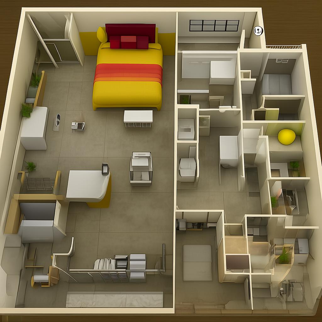 Как нарисовать план квартиры