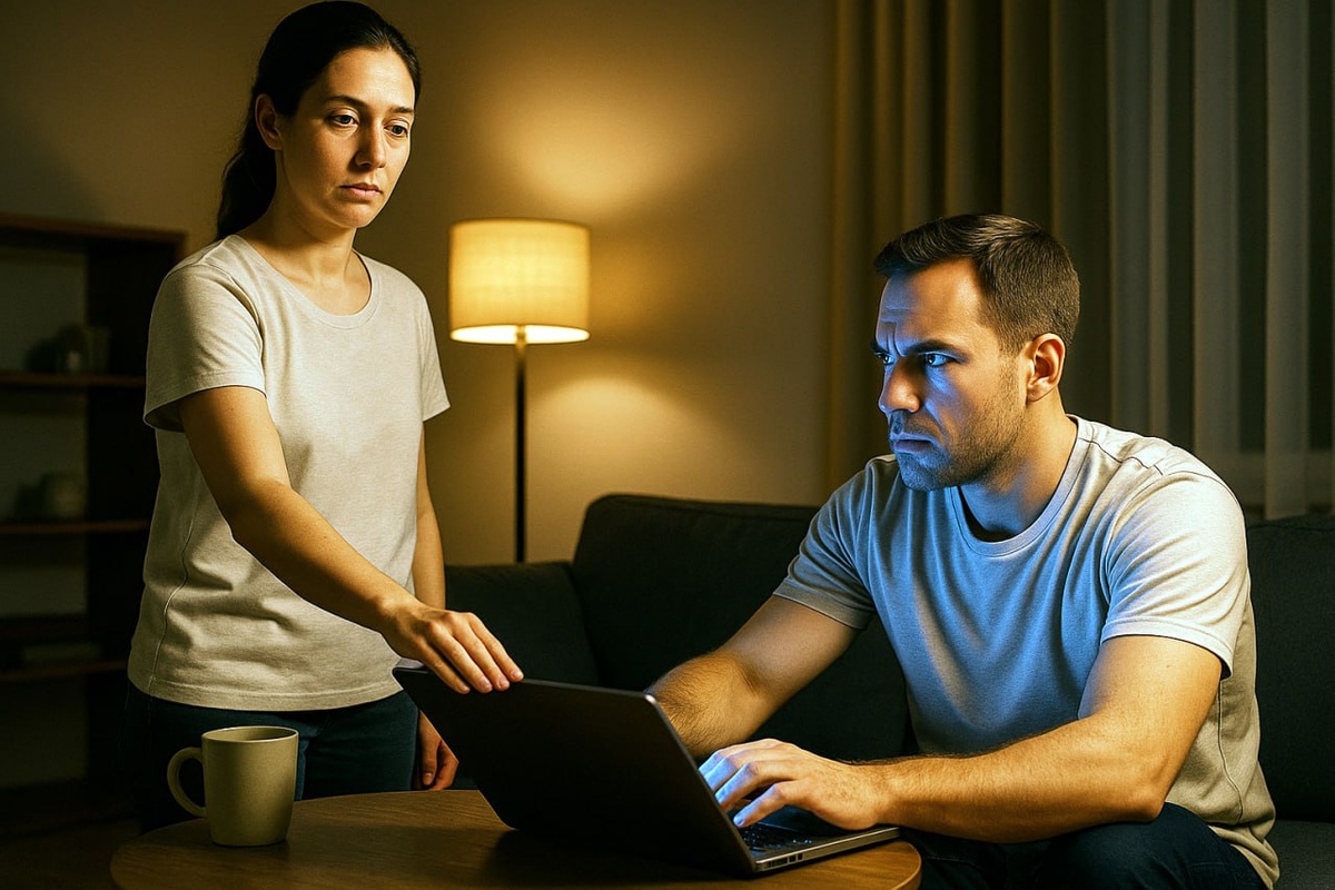 — Твои усталости — это отпуск. Вот у меня настоящая работа! — сказал он, уткнувшись в ноутбук