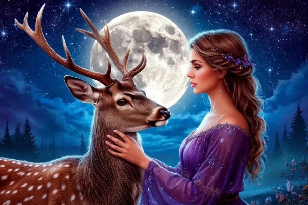 Луна Оленя 10 июля: Какие знаки зодиака столкнутся с жёсткой самокритикой и внутренним конфликтом во время полнолуния в Козероге? Обложка © «Шедеврум»