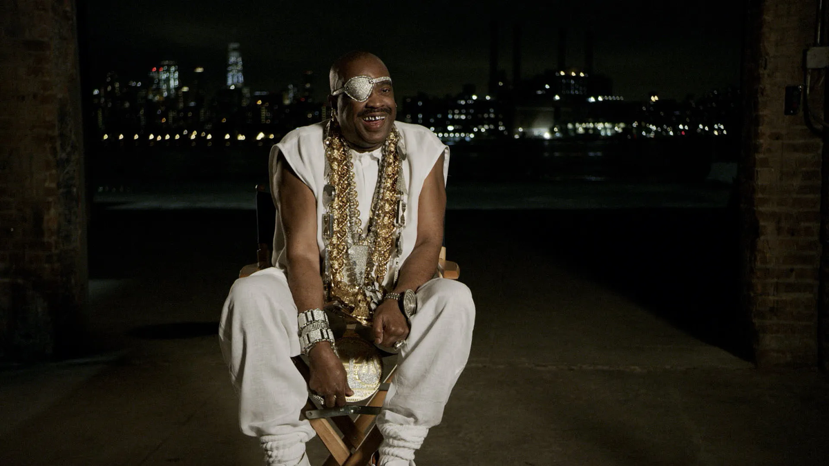 Slick Rick в украшениях.