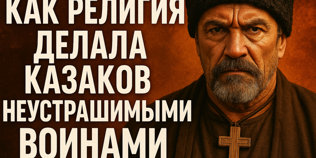 КАК РЕЛИГИЯ ДЕЛАЛА КАЗАКОВ НЕУСТРАШИМЫМИ ВОИНАМИ