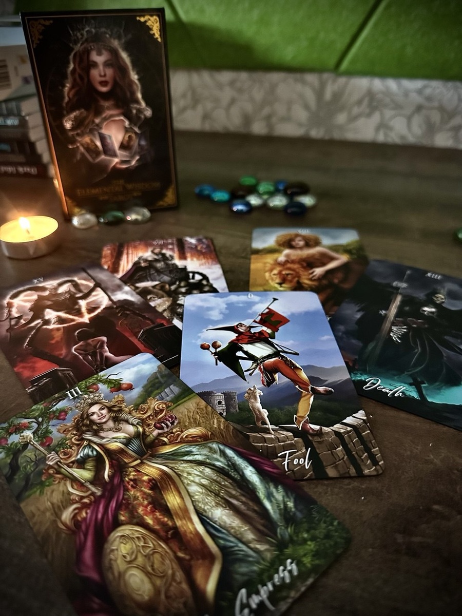 Таро Мудрость Стихий. Фото Автора